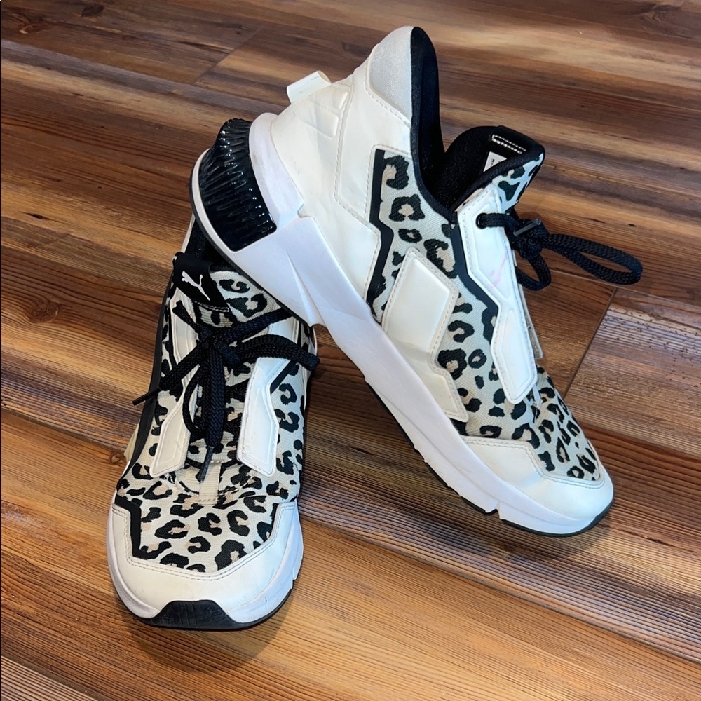 Women's Puma Provoke Xt Leopard Casual Training Sneakers 9.5